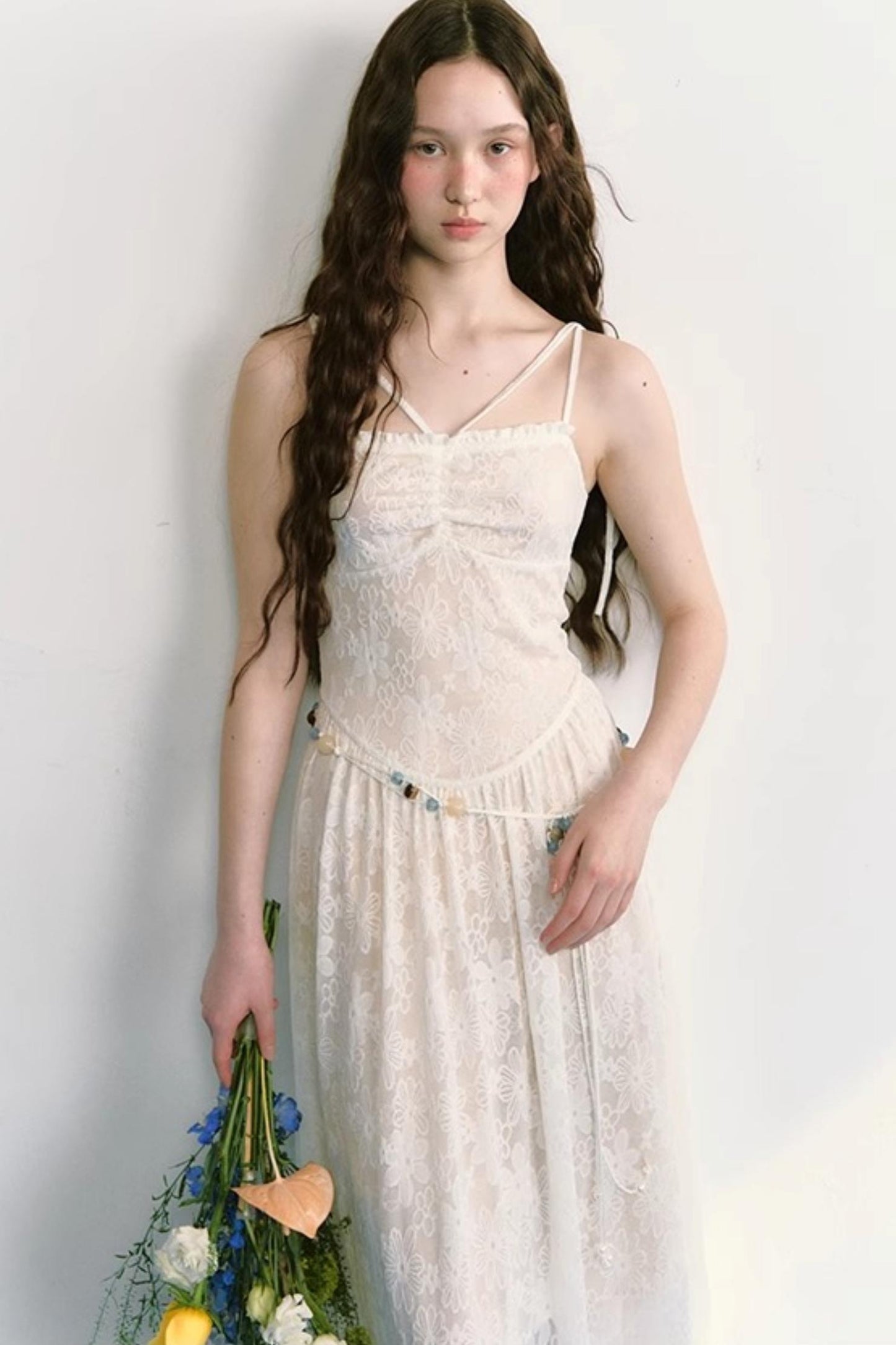 Lace Jacquard Dress Set-Up