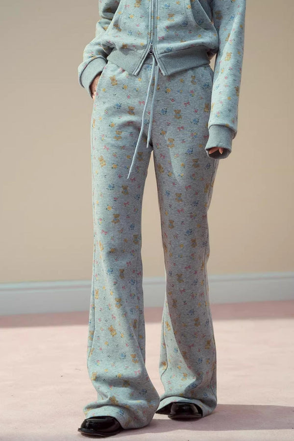 One-Shoulder Sweatshirt Set-Up