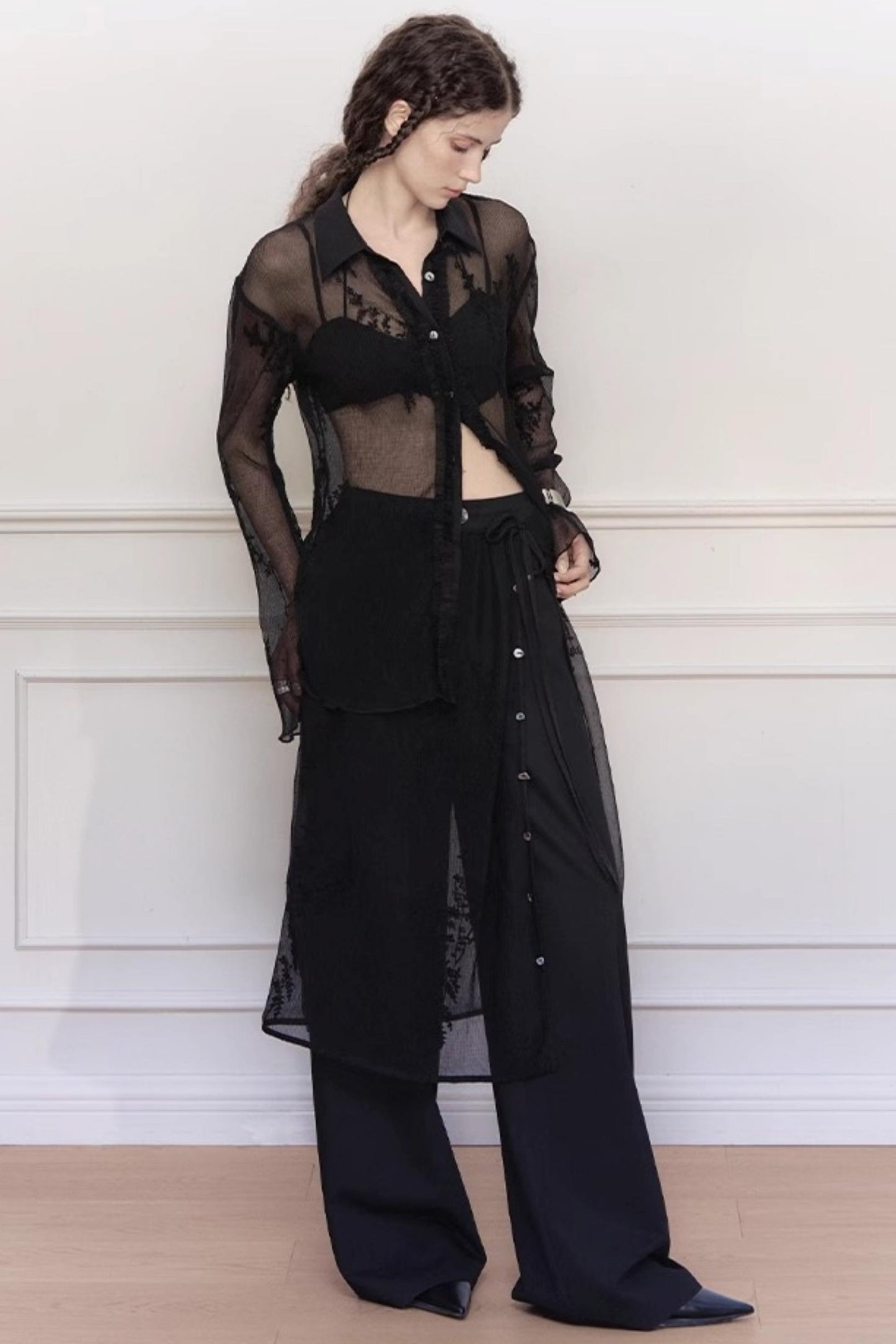 French Layered Sunscreen Top