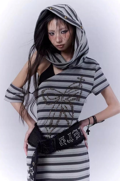 Striped Wasteland Dress Set-Up