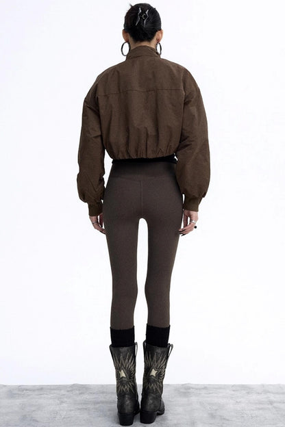 Pig Nose Multi-Pocket Flight Jacket