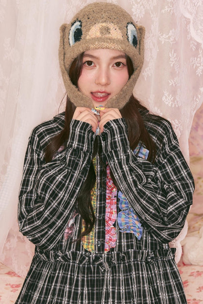 Caramel Brown Knitted Hat