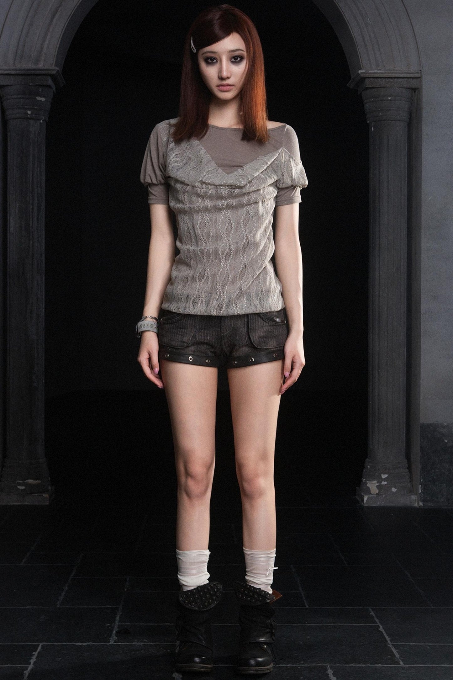 Retro Lace Swing Tee