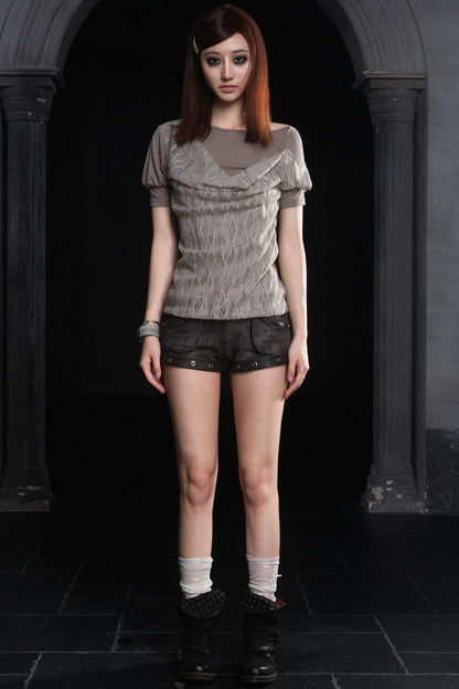 Retro Lace Swing Tee