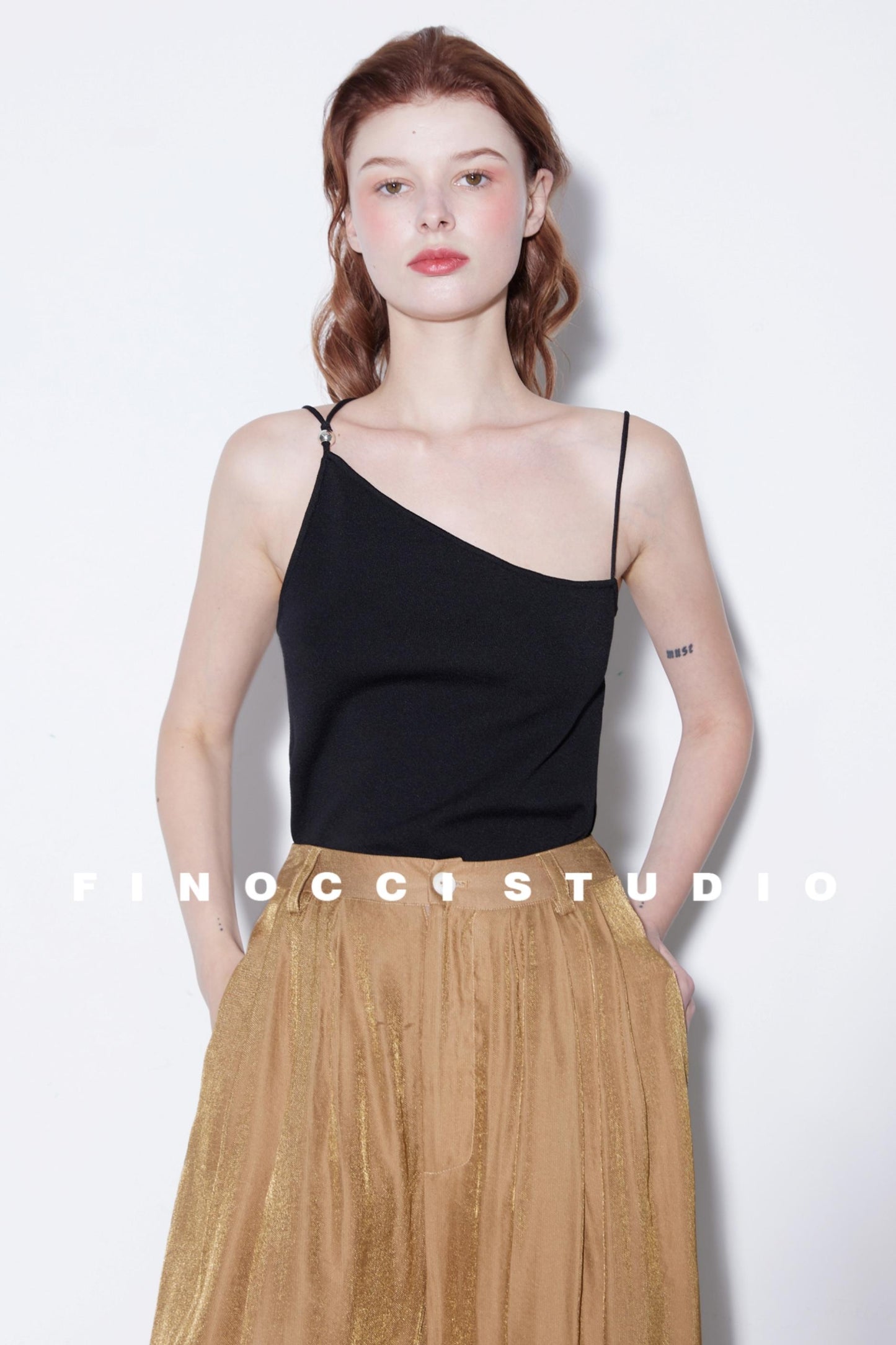 Summer Sparkling Knit Camisole