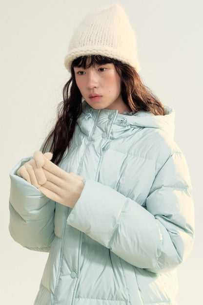 Winter Essential White Duck Down Jacket