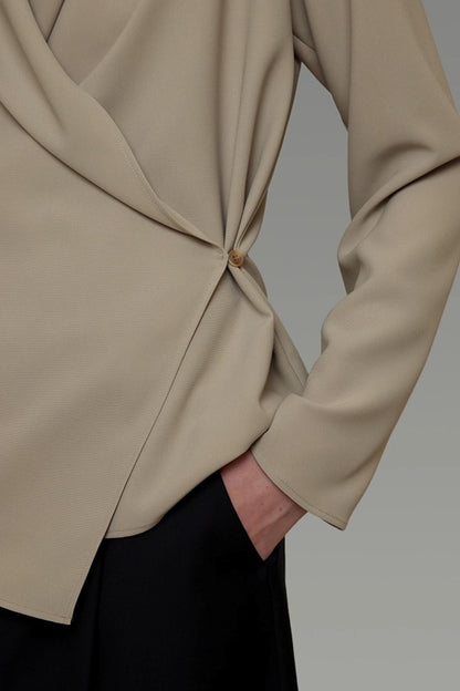 Irregular Autumn Loose Shirt