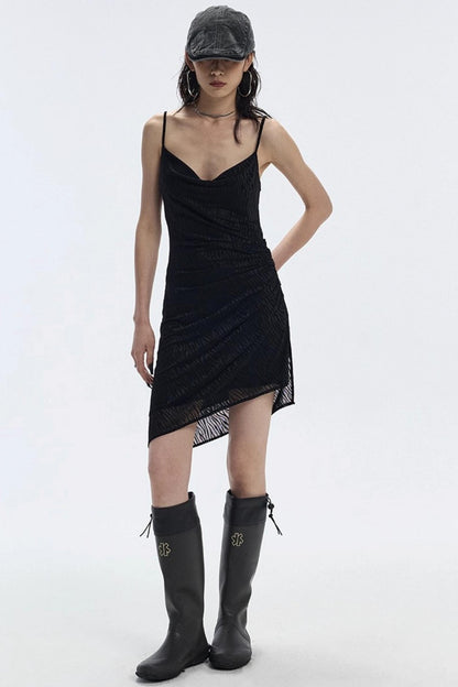 Sparkling Zebra Swing Dress