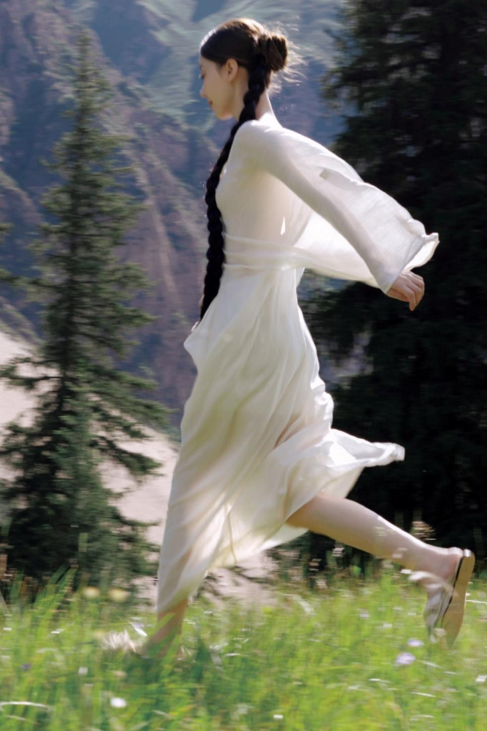 Cool Fairy Bat Sleeve Dress