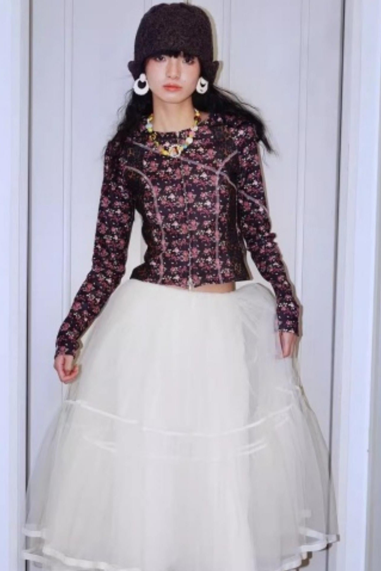 Vintage Leopard Velvet T-Shirt