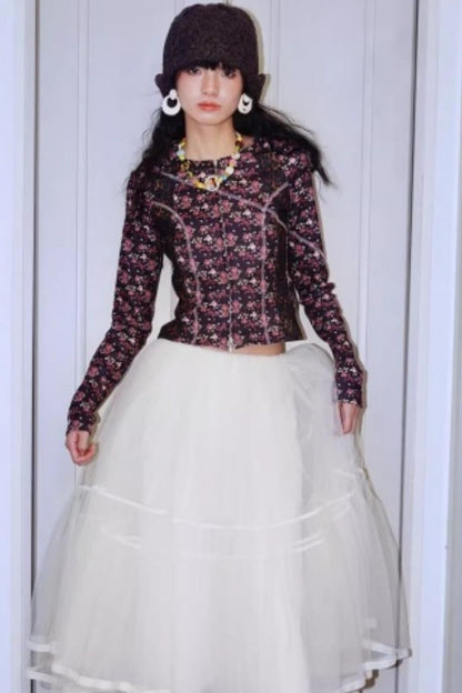 Vintage Leopard Velvet T-Shirt