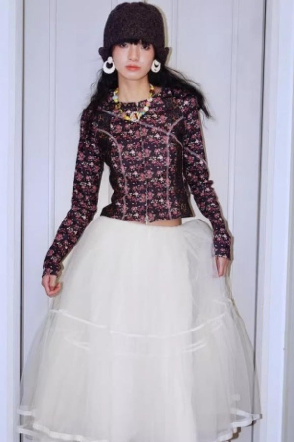 Vintage Leopard Velvet T-Shirt