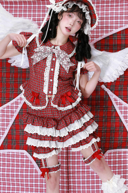 Showa Pumpkin Lolita Shorts