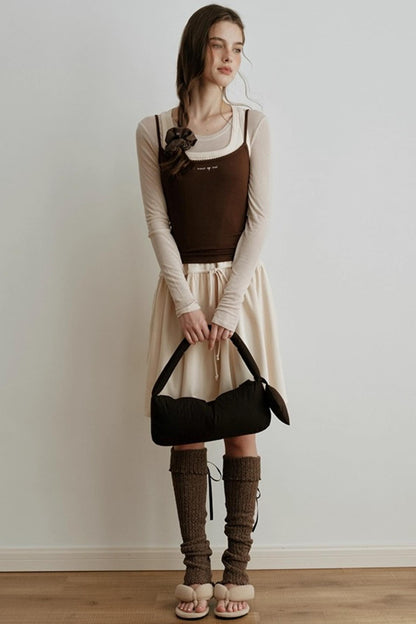 Light Tencel Wool Crew Neck T-Shirt