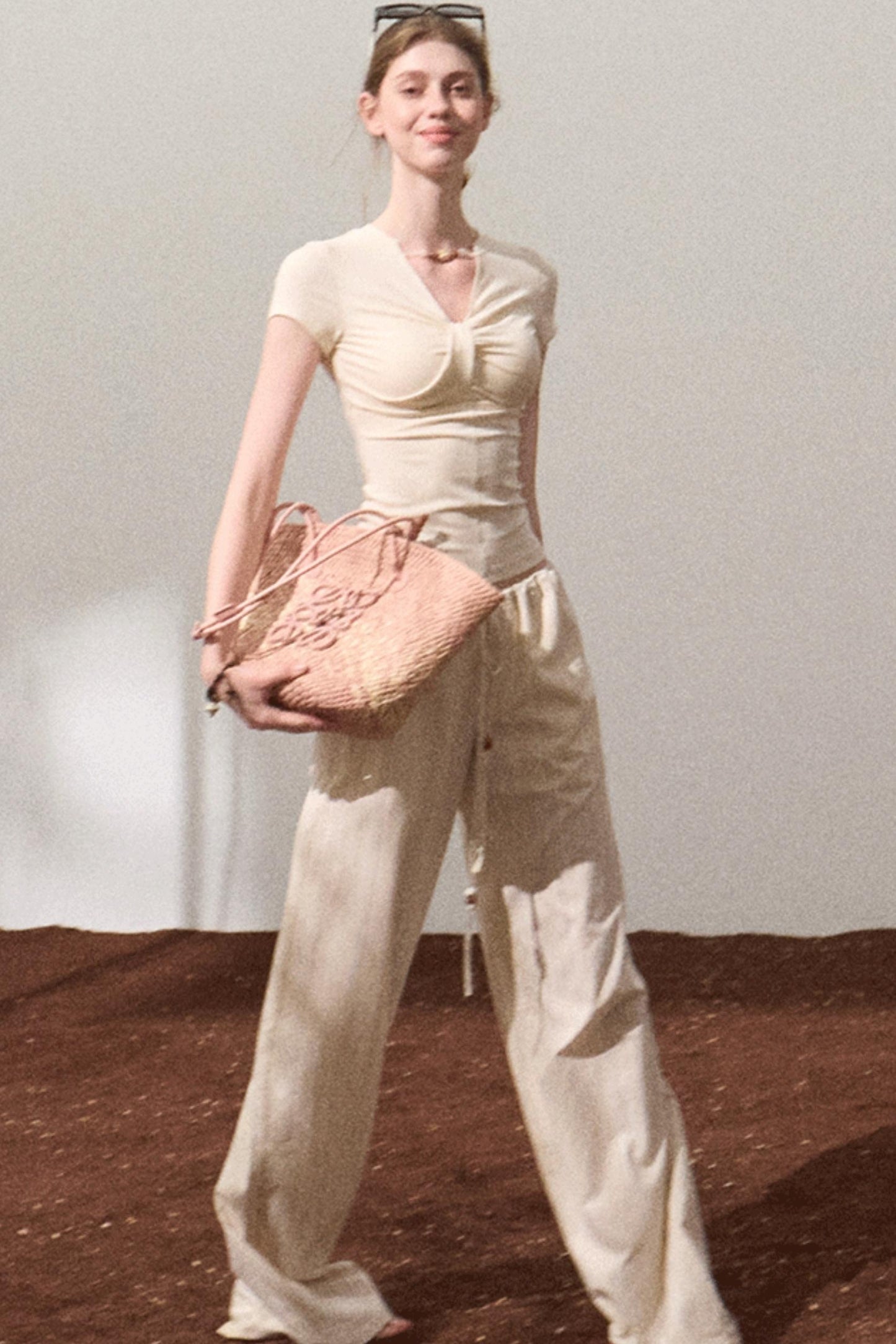 Amber Striped Pants Set-Up