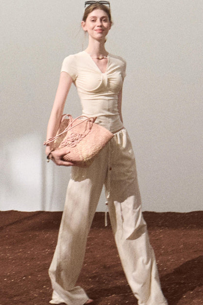 Amber Striped Pants Set-Up