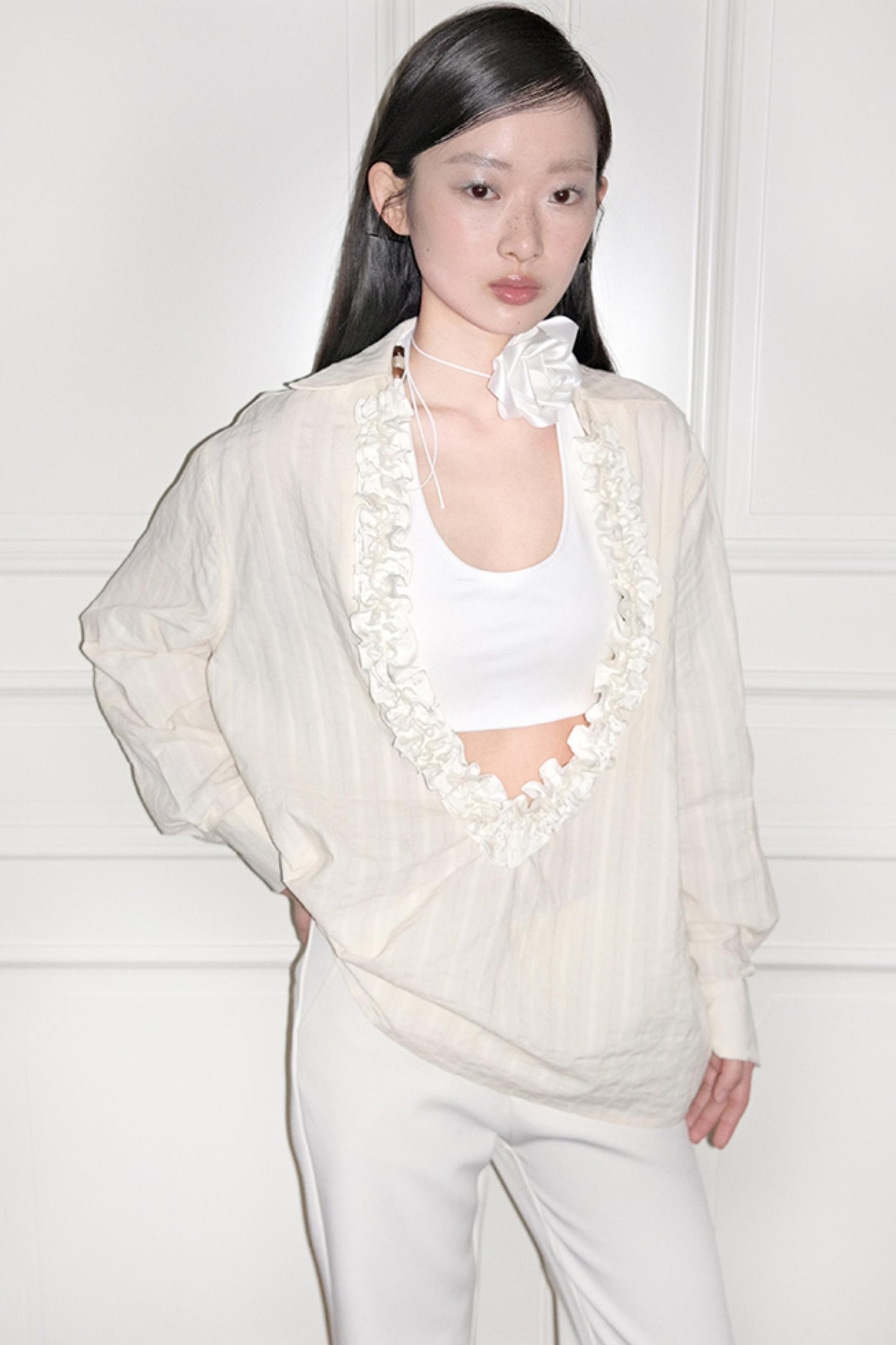 Black Halter Crop Top