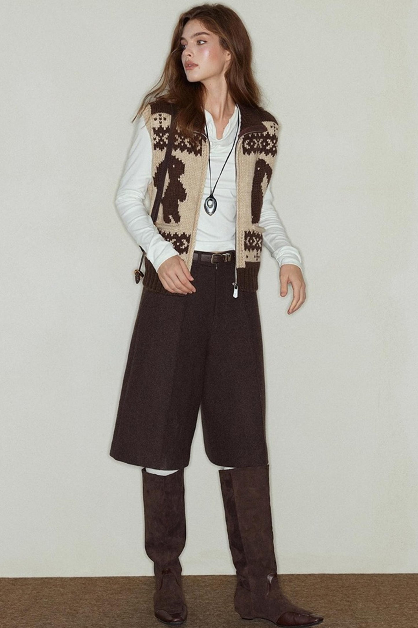 Rabbit Wool Cardigan