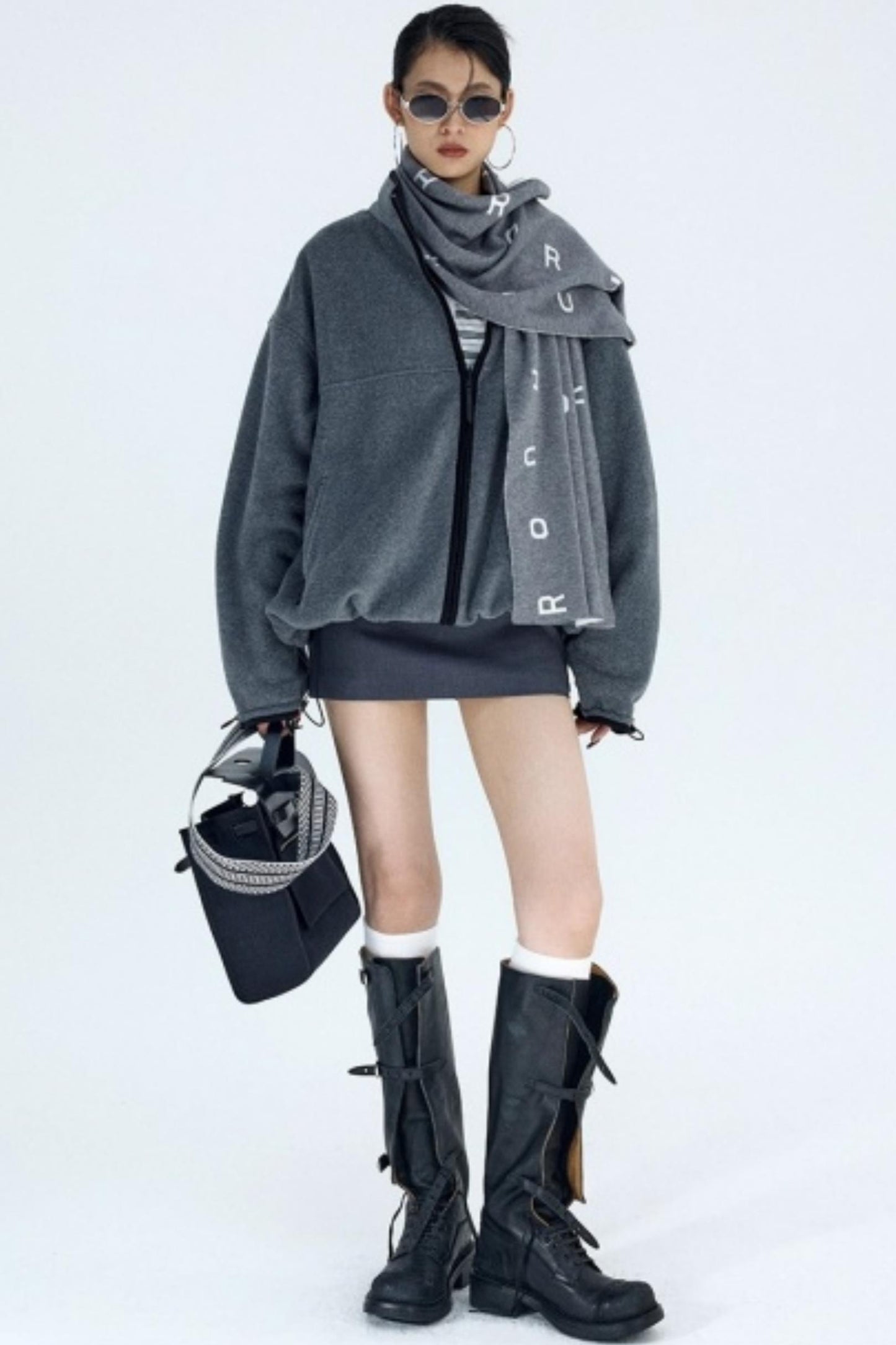 Seagull Gray Fleece Jacket