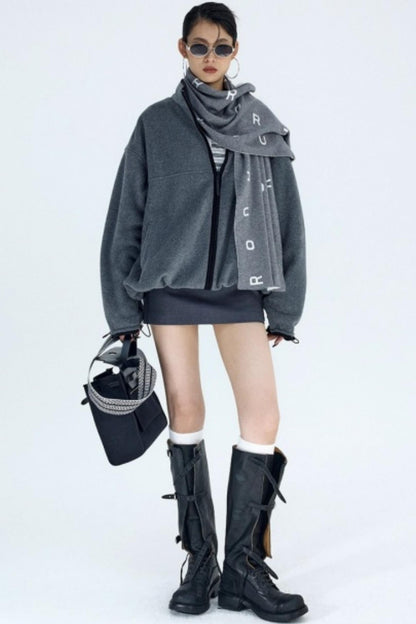 Seagull Gray Fleece Jacket