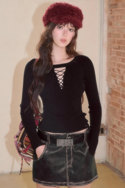 Retro Trendy Cool Short Skirt