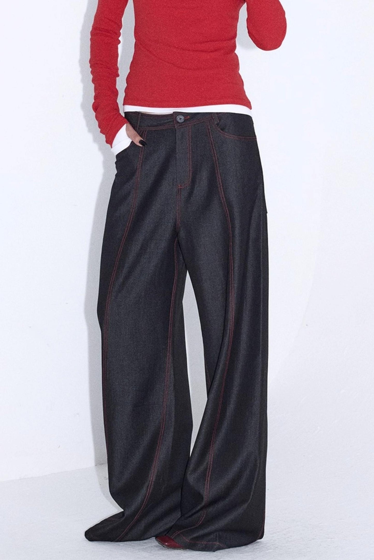 Tencel Scimitar Trousers