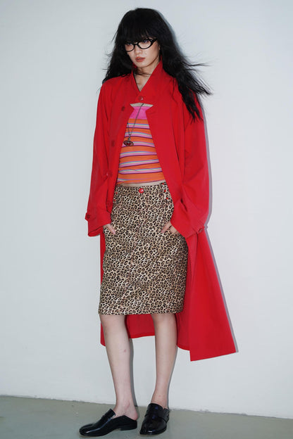 Vintage Striped Bandeau Set