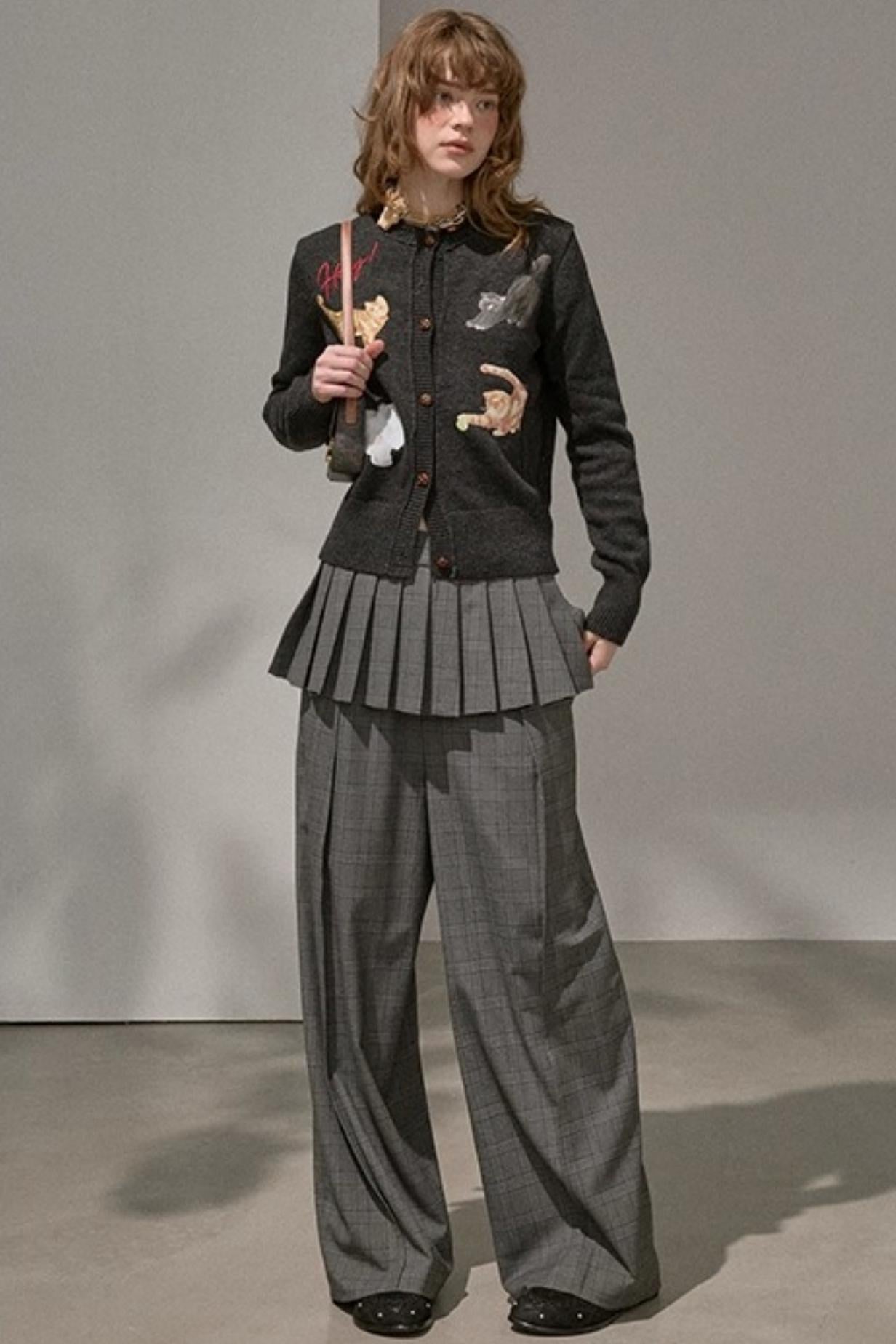 Sweet Kitten Knit Cardigan