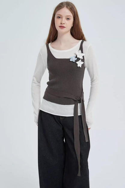 Autumn Niche Knitted Vest Top