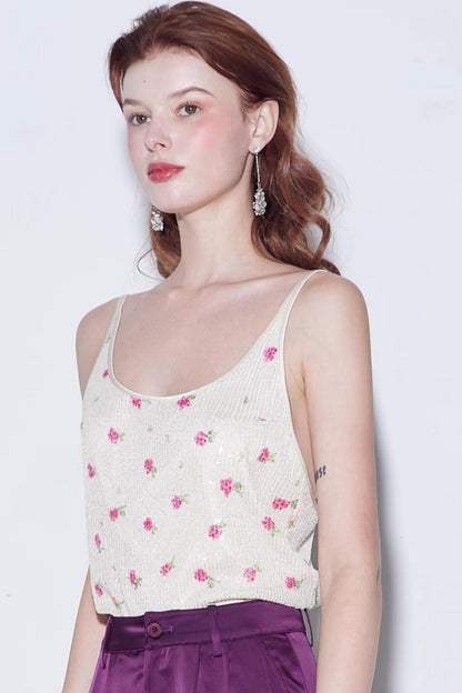 Summer Sparkle Halter Top