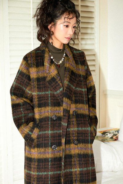 Chemical Girl Sunset Plaid Coat