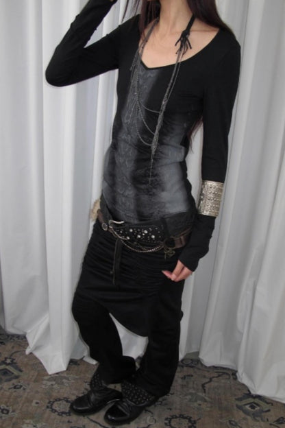 Snake Skin Angel Slim Top