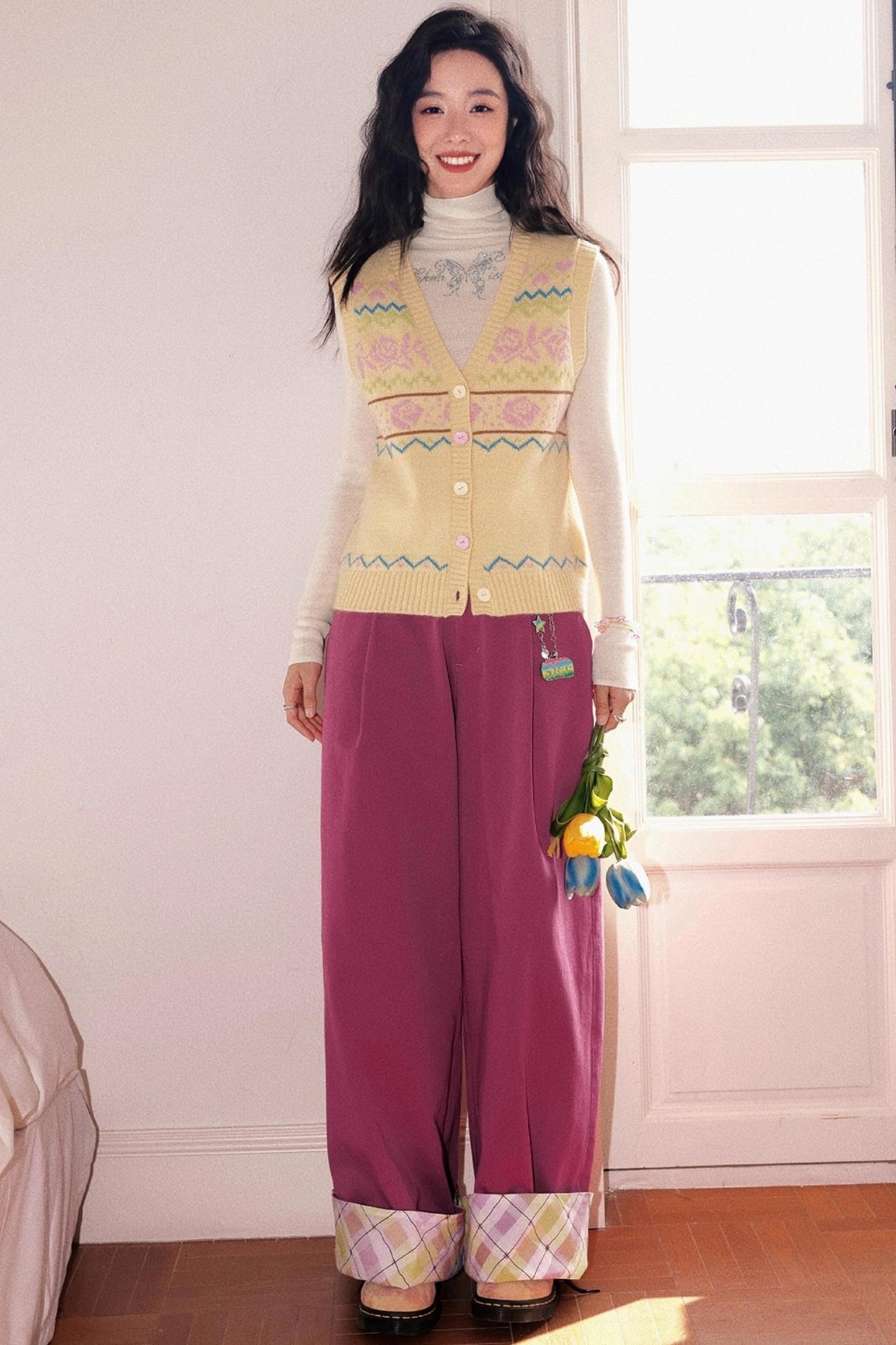 Butterfly Light Wool Sweater