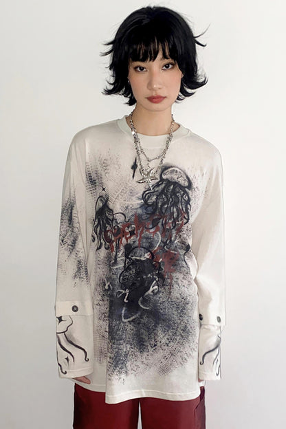 Tidal Gravity Peplum Tee