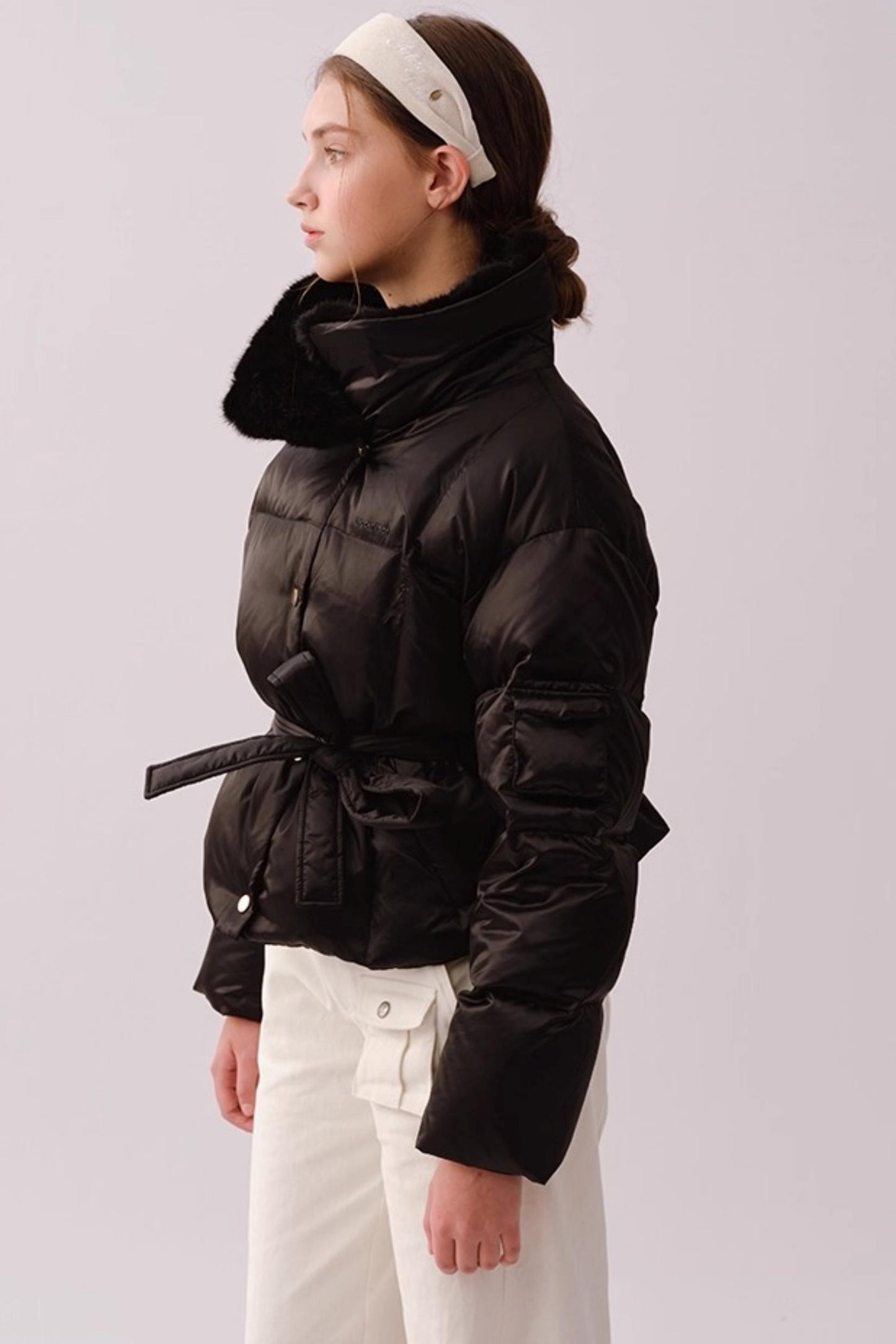 Embroidered Winter Headband