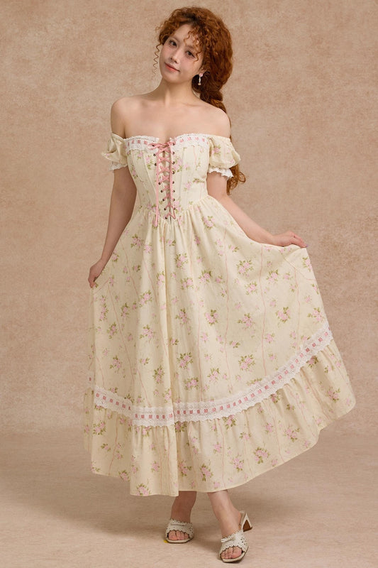 Herringbone Corset Dress