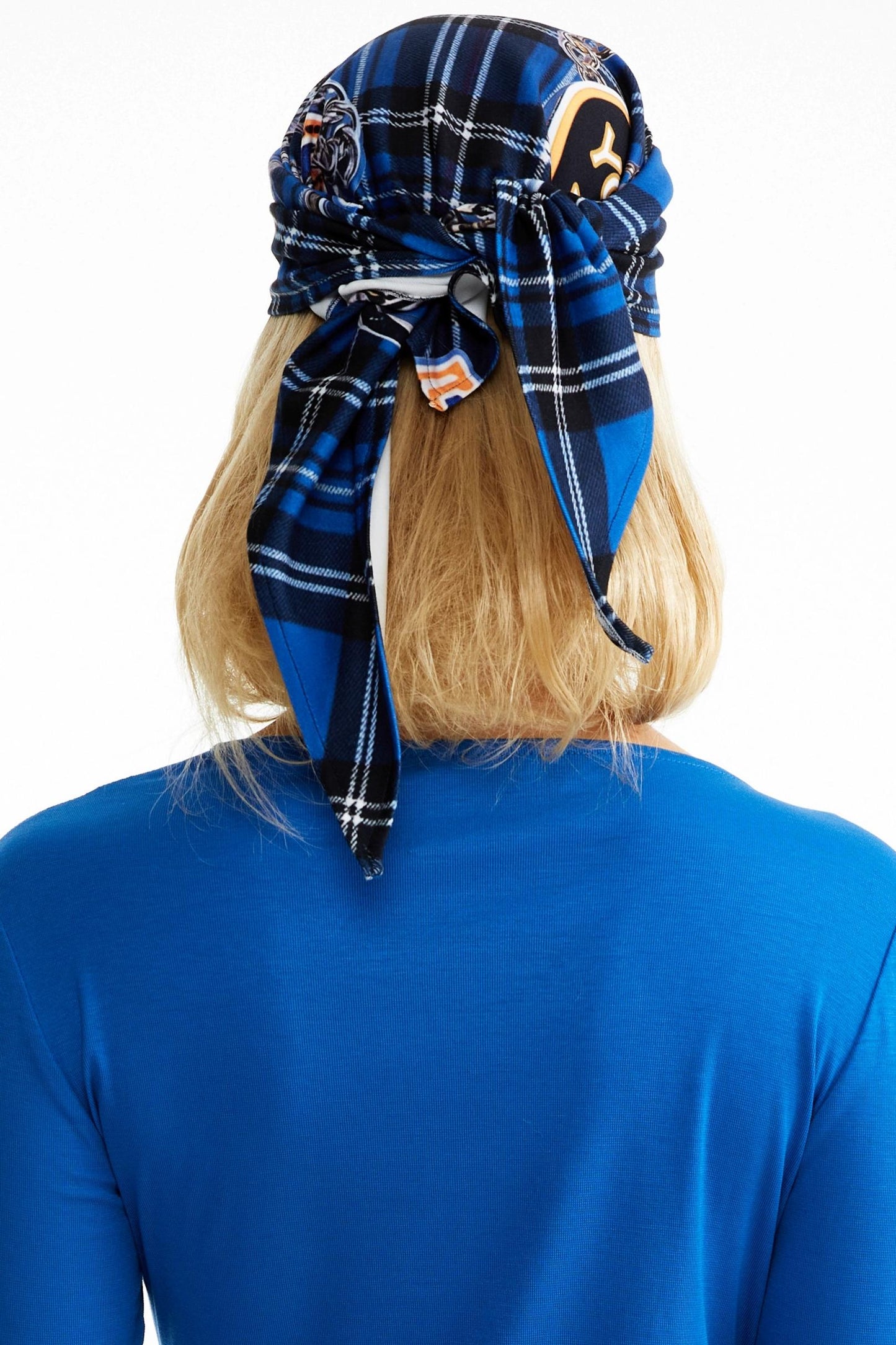 Multicolor Knitted Bandana