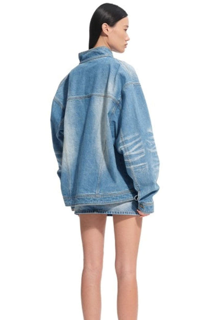 Modern Water Straight Skirt