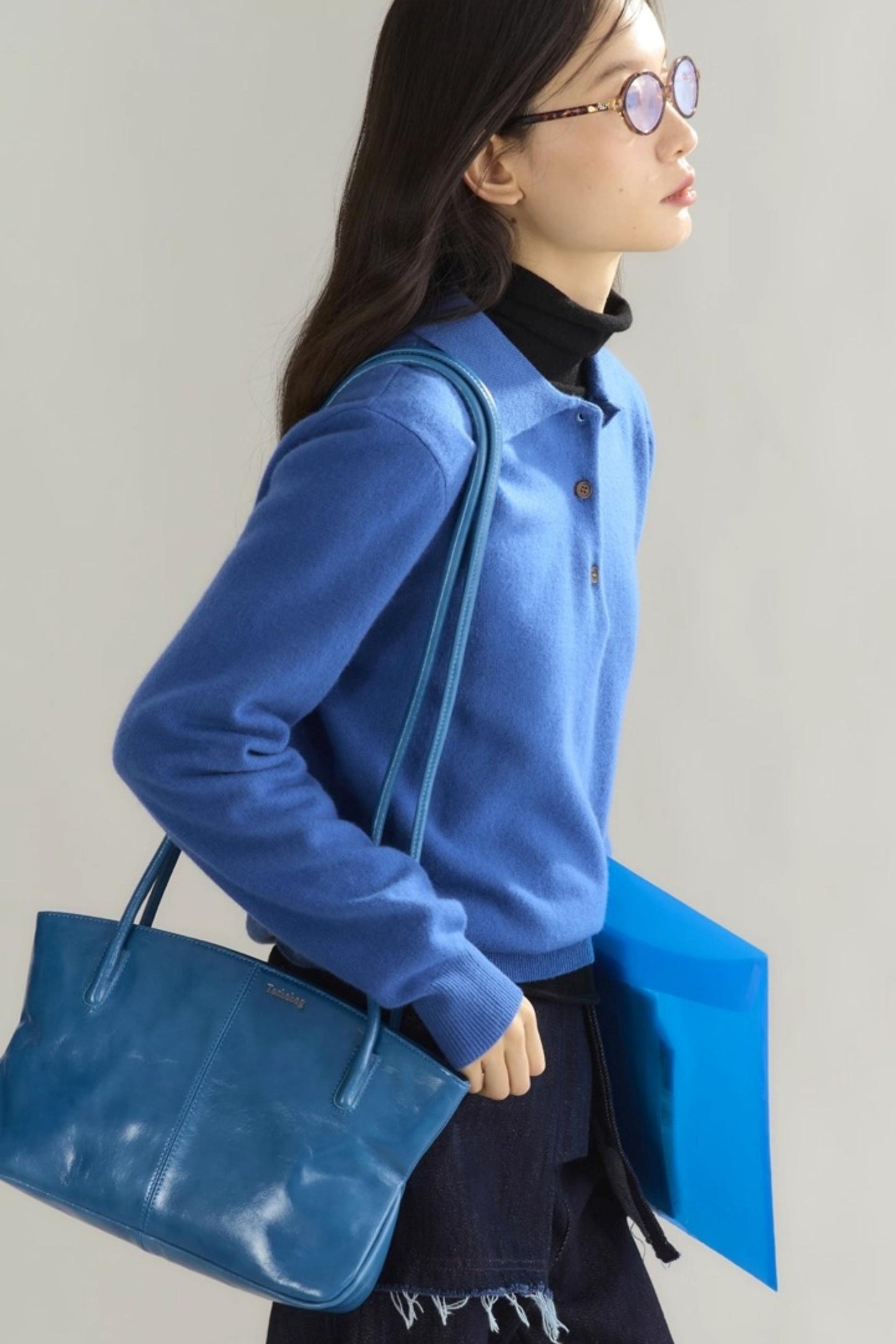 Niche Wool Polo Sweater