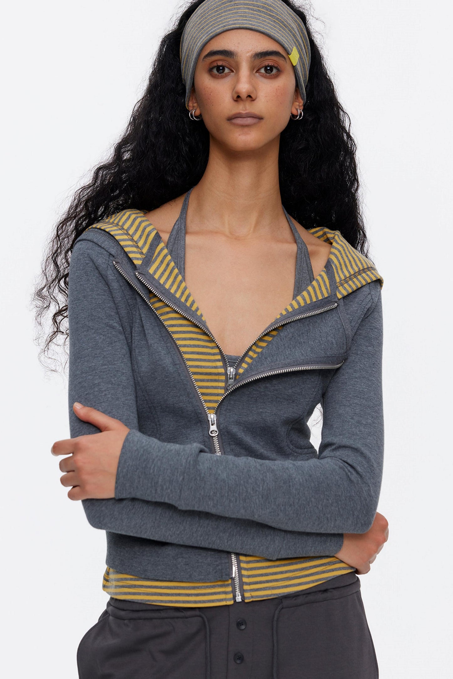 Deconstructed Patchwork Sweatshirt