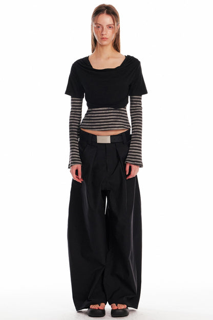 Summer Wide-Legged Pants