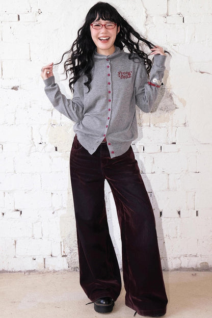 Flocked Light-Reflective Jeans