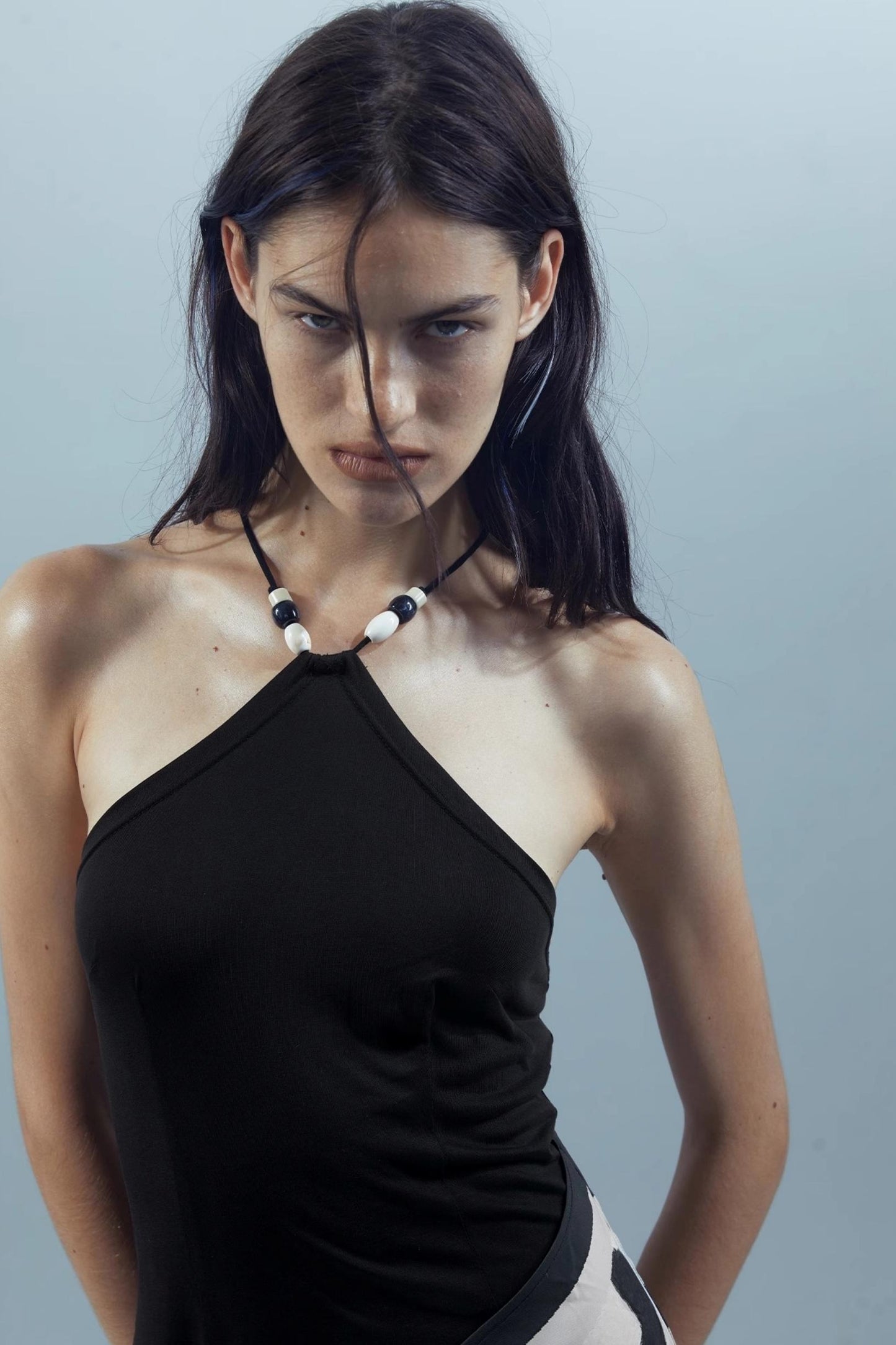 Print Backless Dress