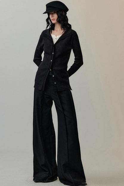 Wool Texture Newsboy Hat