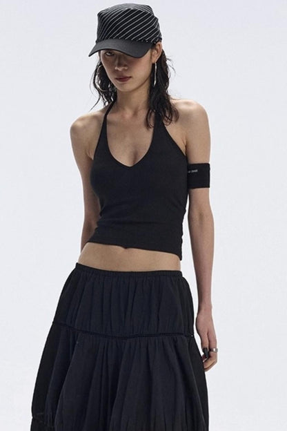 Deep Black Slim Vest