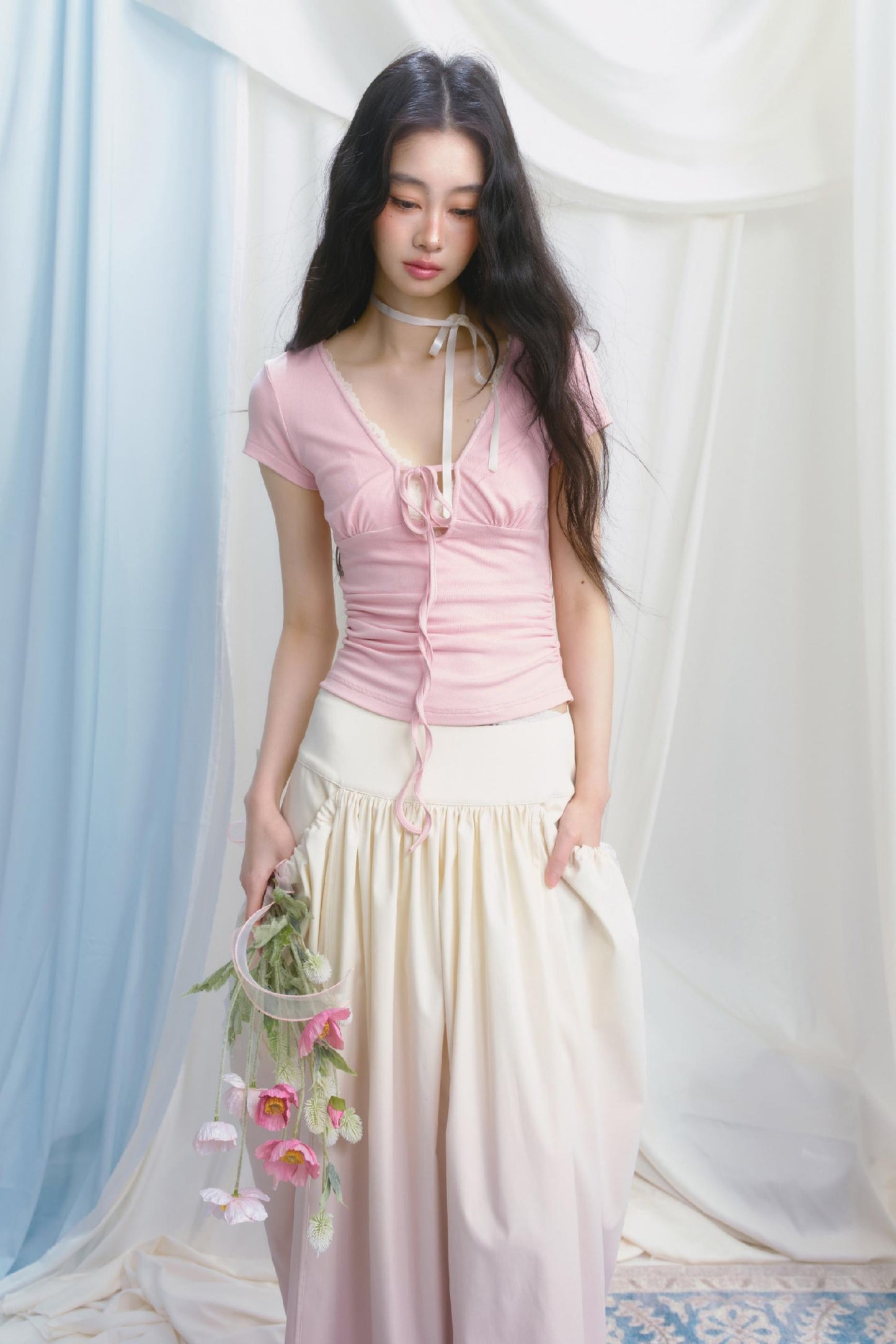 Peach Mint Desire Top