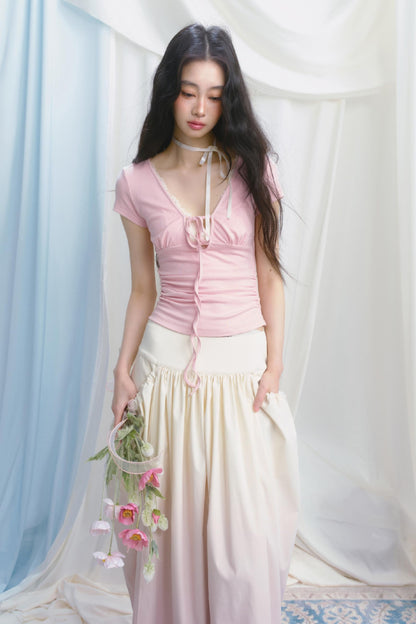 Peach Mint Desire Top