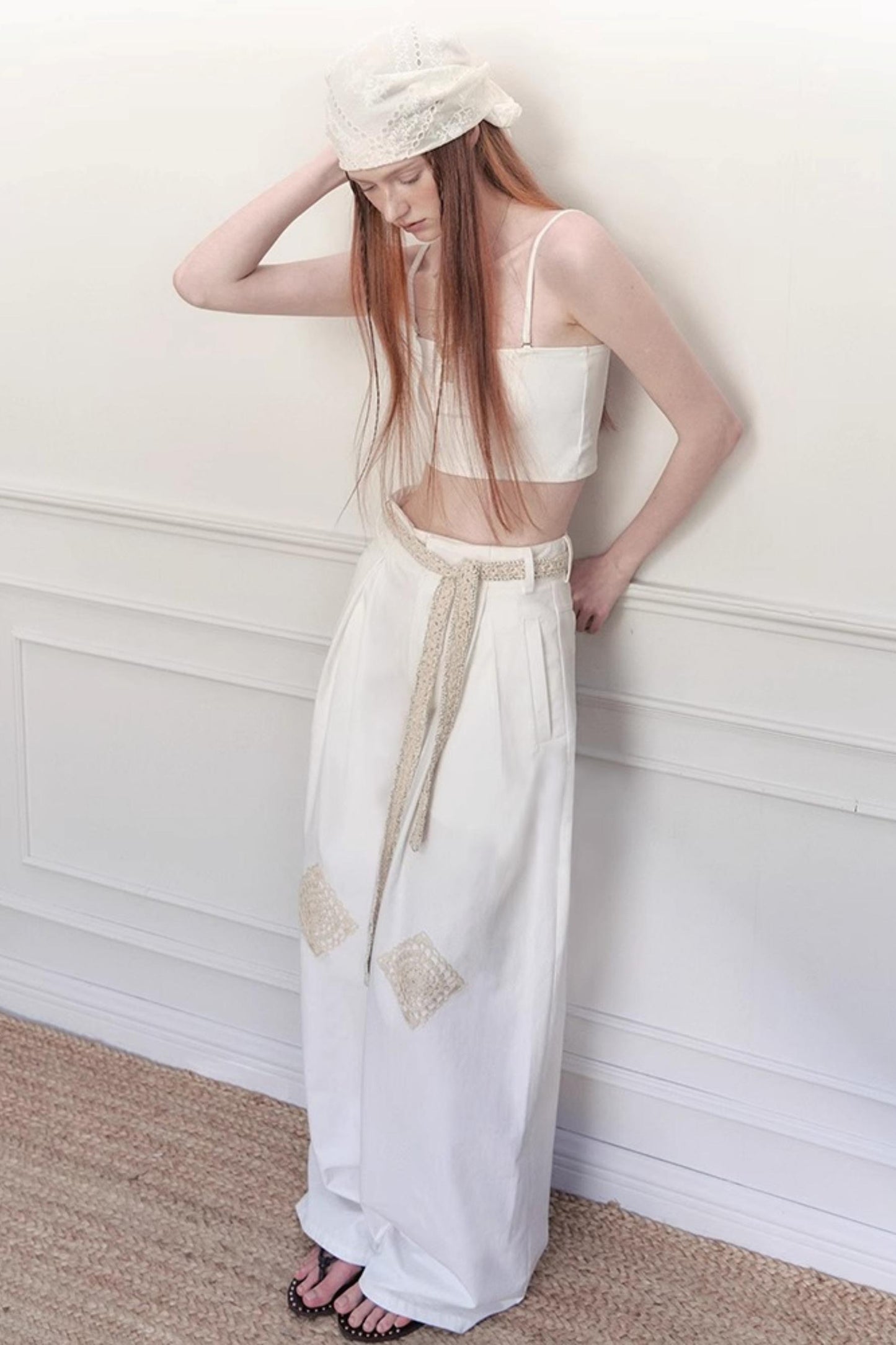 Garden Crochet Pants