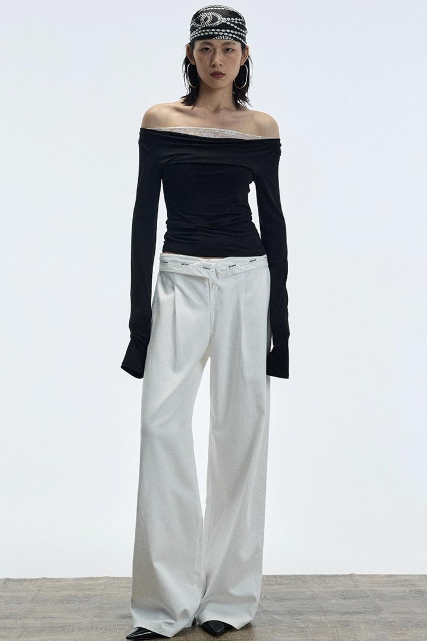 Patchwork Lace Swing Top