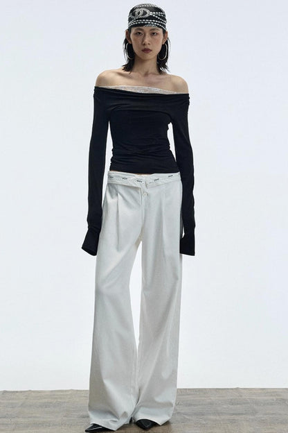 Patchwork Lace Swing Top